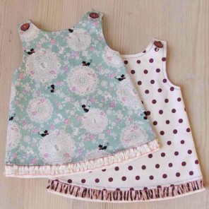 ITSY DO Lined Pinafore Dress