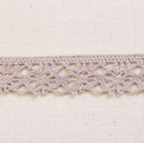 Vintage style cotton lace, natural colour