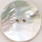 Mother of Pearl circle button, large 28mm