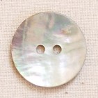 Mother of Pearl circle button, medium 20mm