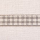 East opf India gingham ribbon in natural