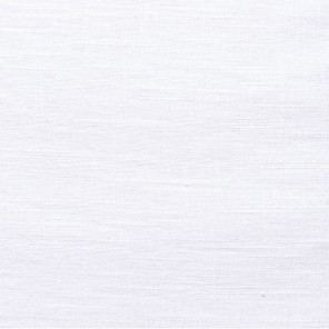 Plain white linen fabric